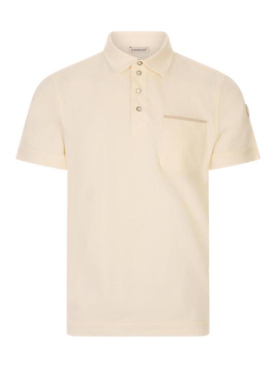 26SS 몽클레어 폴로 티셔츠 0918A0002989BEC050 White