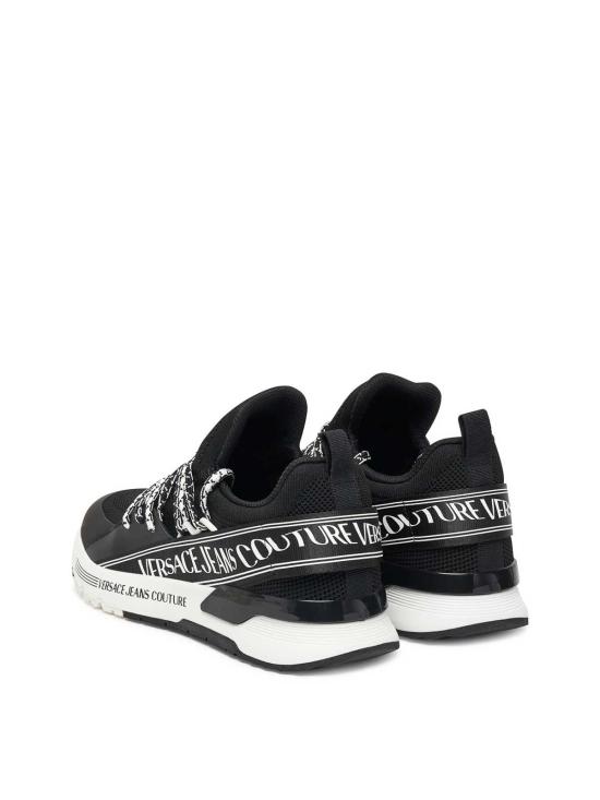 25FW 베르사체 리큐파이 로고 다이나믹 스니커즈 79YA3SA3ZSD03899 Black - VERSACE
