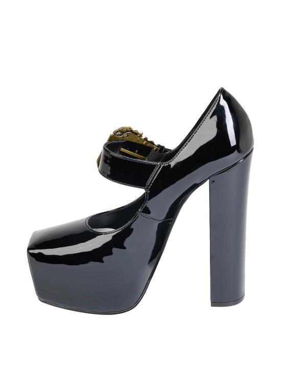 25FW 베르사체 힐/펌프스 79VA3S03ZS859899 Black - VERSACE