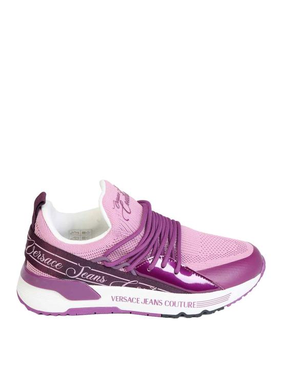 25FW 베르사체 Dynamic 다이나믹 로고 스니커즈 79VA3SA8ZSC96459 Pink