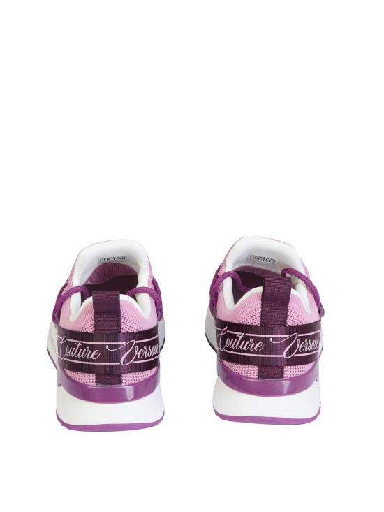 25FW 베르사체 Dynamic 다이나믹 로고 스니커즈 79VA3SA8ZSC96459 Pink - VERSACE