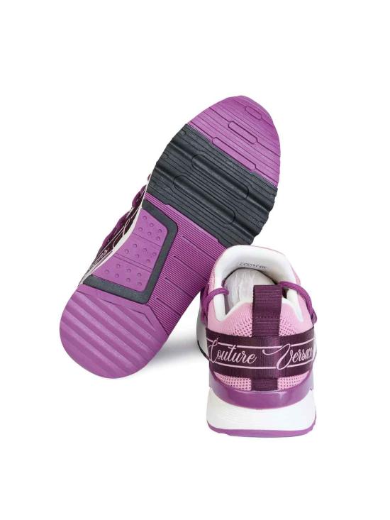 25FW 베르사체 Dynamic 다이나믹 로고 스니커즈 79VA3SA8ZSC96459 Pink - VERSACE