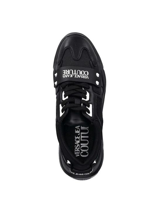 25FW 베르사체 스피드 트랙 스니커즈 79YA3SC4ZSC55899 Black - VERSACE
