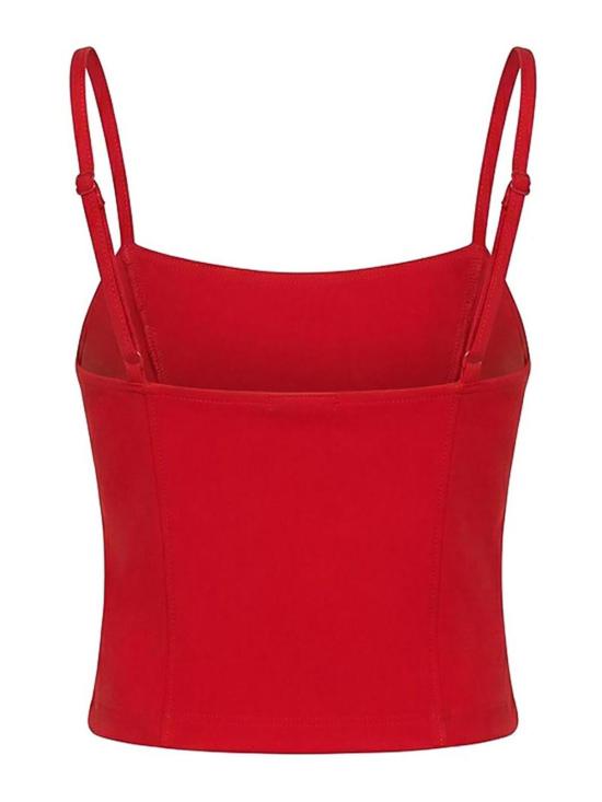 26SS 앨리스 앤 올리비아 민소매 티셔츠 CC603V50036B622 Red - ALICE & OLIVIA