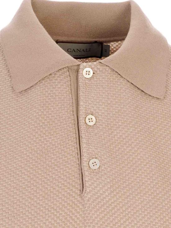 26SS 카날리 폴로 티셔츠 C0127MK02461701 Brown - CANALI