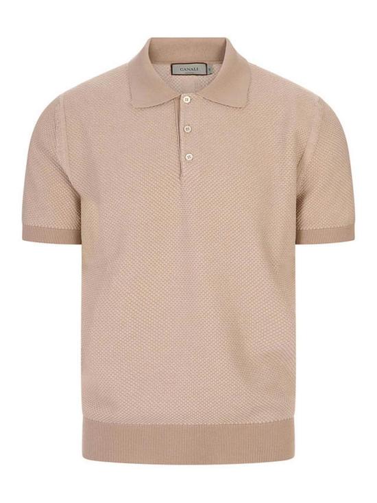26SS 카날리 폴로 티셔츠 C0127MK02461701 Brown