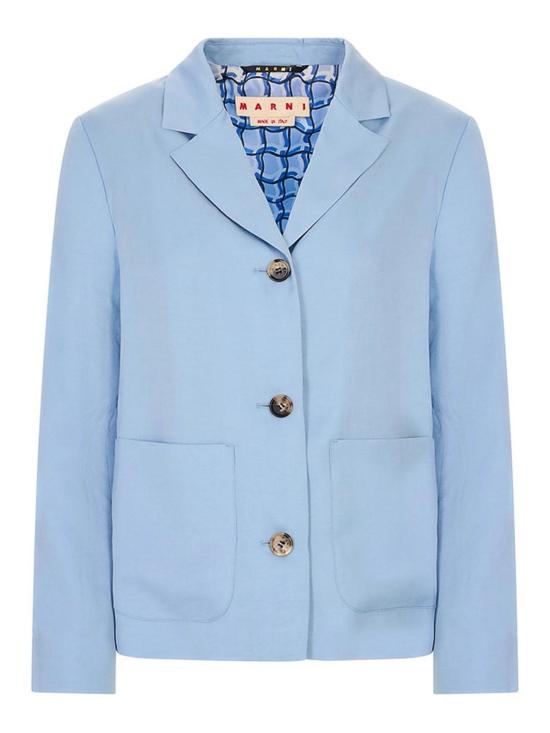 26SS 마르니 수트 자켓 GIMA0333U0UTVA7100B21 Blue