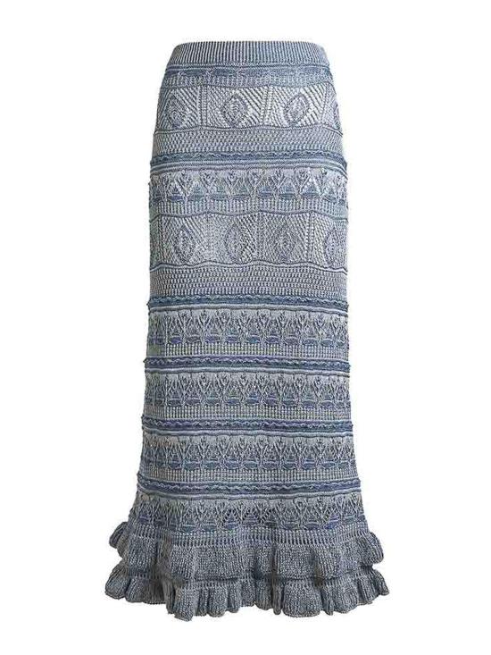 26SS 에트로 롱 스커트 WRKB0062AV867S9800 Blue