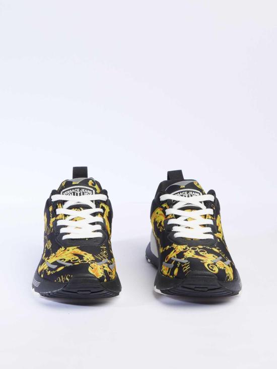  베르사체 스니커즈 77YA3SA1ZS654G89 Black - VERSACE