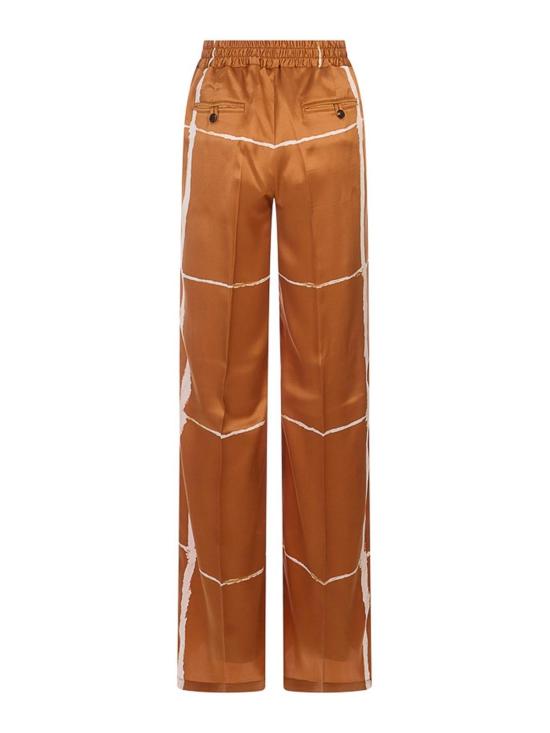 26SS 키톤 팔라초 팬츠 D48122K0873G07 Brown - KITON