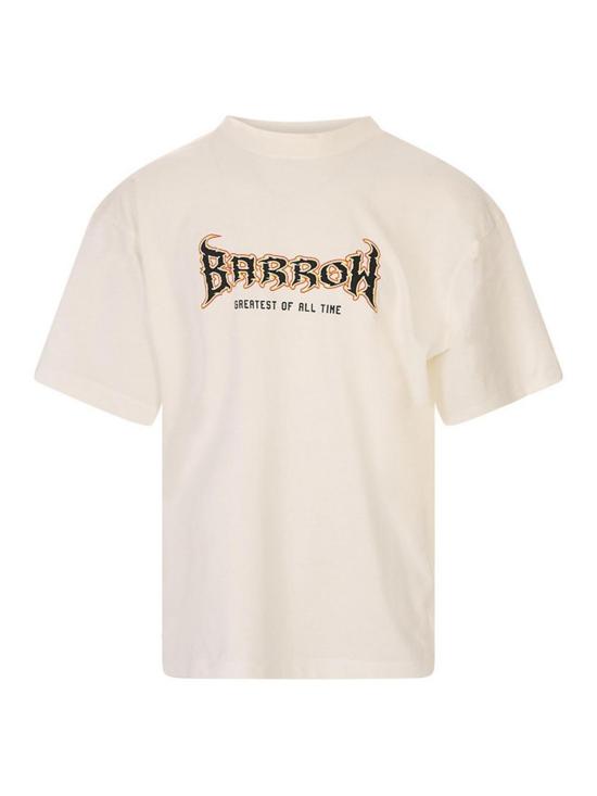 26SS 바로우 반팔 티셔츠 S6BWUATH083412 White