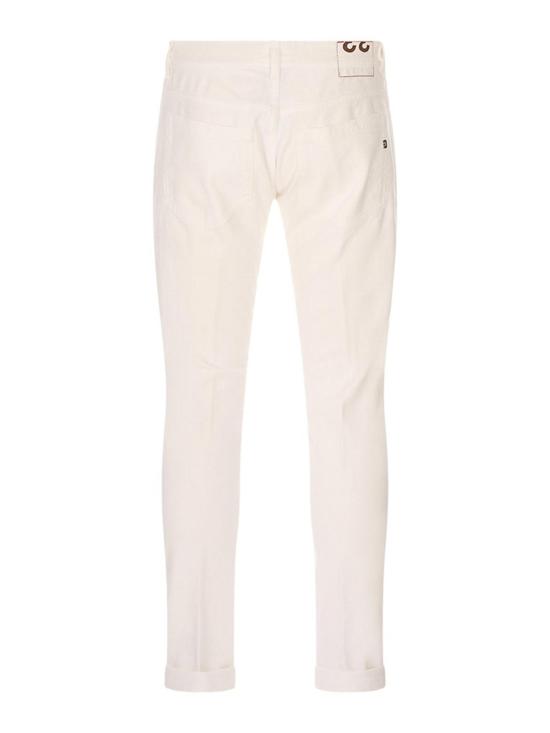 26SS 돈답 스트레이트 팬츠 UP232BSE037KPT001 White - DONDUP