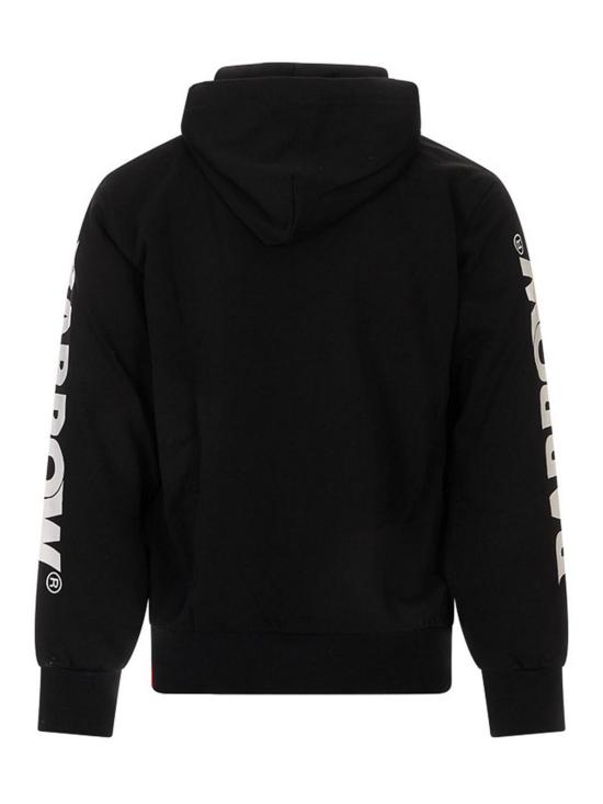 26SS 바로우 후드 티셔츠 S6BWUAHS00511006 Black - BARROW