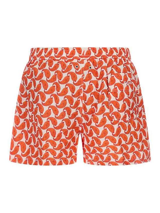 26SS 키톤 스윔팬츠 UCOM010K0742H87 Orange - KITON