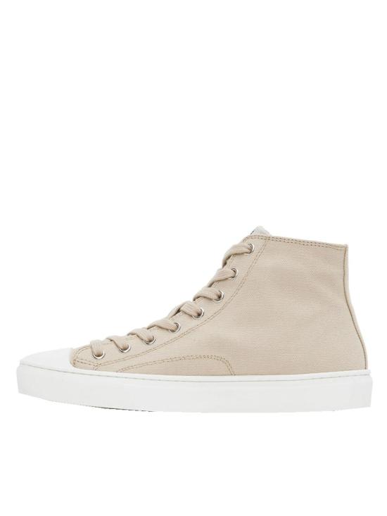  비비안웨스트우드 플림솔 하이탑 스니커즈 75010001MW0005GREZZO Beige - VIVIENNE WESTWOOD