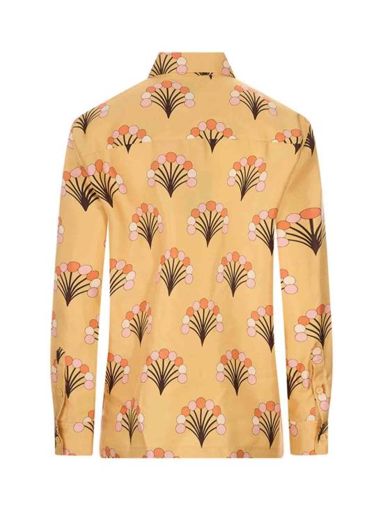 26SS 라 더블제이 블라우스 SHI0001SIL001FLO05YE02 Orange - LA DOUBLEJ