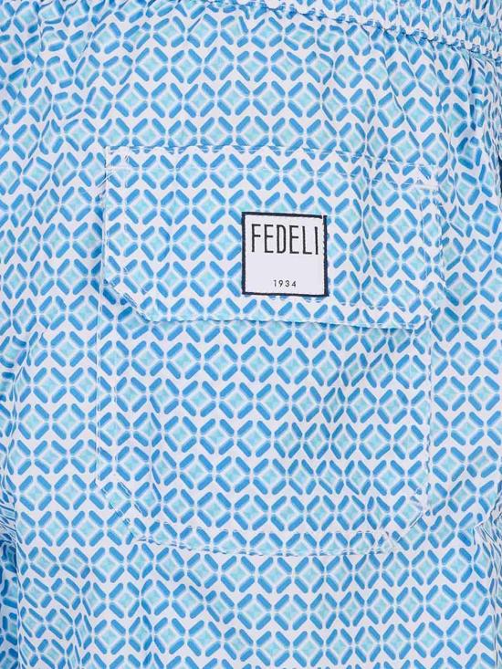 26SS 페델리 스윔팬츠 00318F6521 Blue - FEDELI
