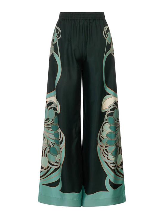 26SS 라 더블제이 팔라초 팬츠 TRO0026SIL001BTU01GR03 Green - LA DOUBLEJ