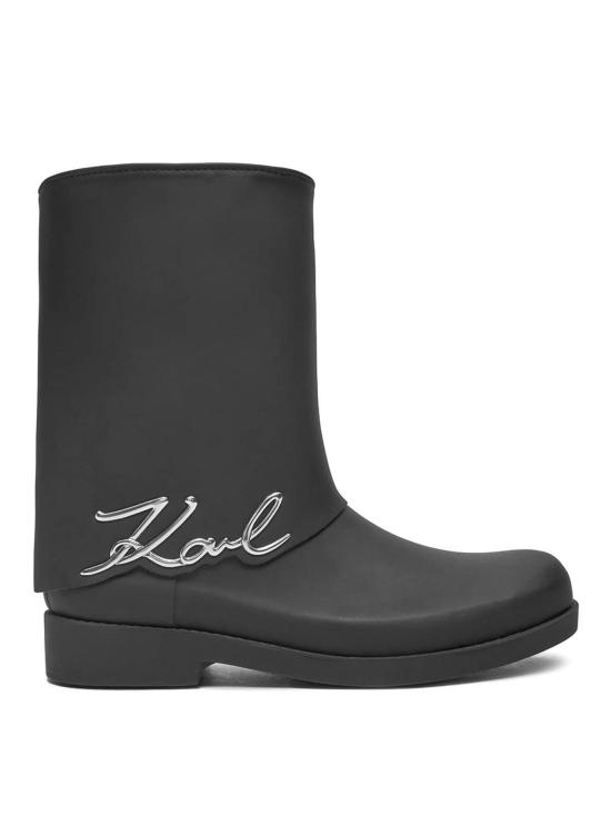 25FW 칼라거펠트 부츠 KL47064V00 Black