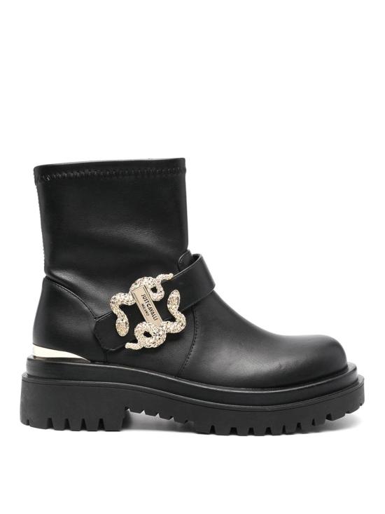  저스트까발리 부츠 77RA3S95ZS984899 Black
