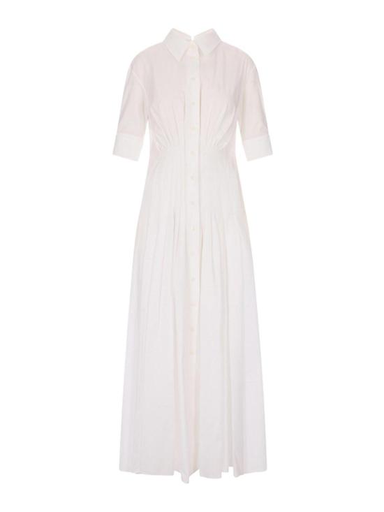 26SS 마르니 롱 원피스 ABMA1559A1UTC19300W01 White