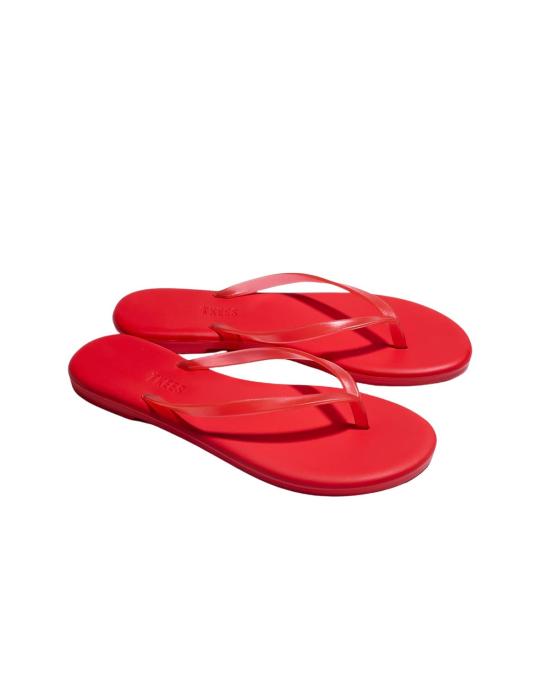 26SS 티키스 뮬/슬리퍼 AQUA SRED SOL RED - TKEES
