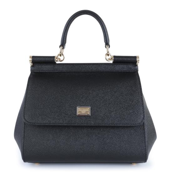 26FW 돌체앤가바나 미디움 시실리 핸드백 BB6003 B100180999 NERO