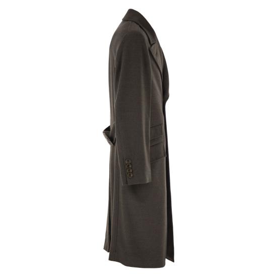 26FW 브루넬로 쿠치넬리 코트 MV4679141H BROWN - BRUNELLO CUCINELLI