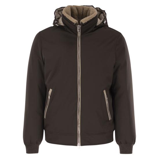 26FW 브루넬로 쿠치넬리 자켓 MV4061606 DARK BROWN