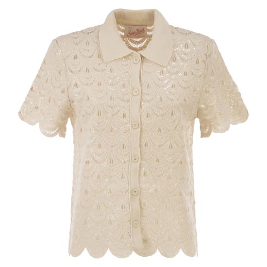 26SS 세인트바쓰 폴로 티셔츠 MOE0001 LIGHT BEIGE