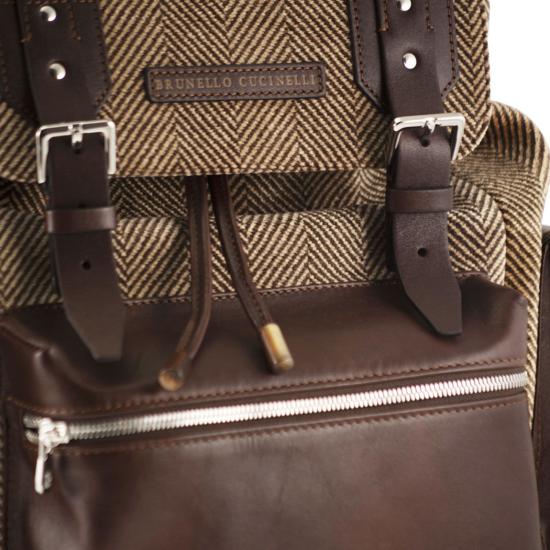  브루넬로 쿠치넬리 백팩 MBROBU356 BROWN - BRUNELLO CUCINELLI