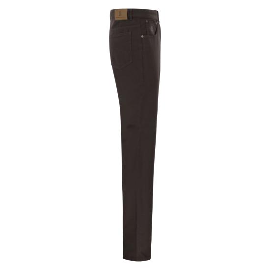 26FW 브루넬로 쿠치넬리 스트레이트 팬츠 M252DI1780 DARK BROWN - BRUNELLO CUCINELLI