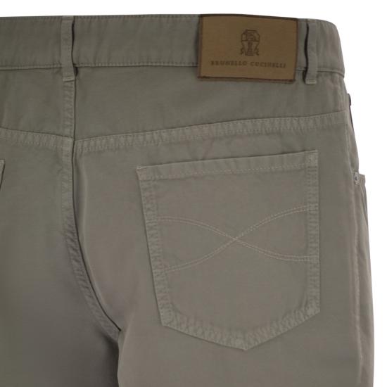 26FW 브루넬로 쿠치넬리 스트레이트 팬츠 M252DI1780 TURTLEDOVE - BRUNELLO CUCINELLI