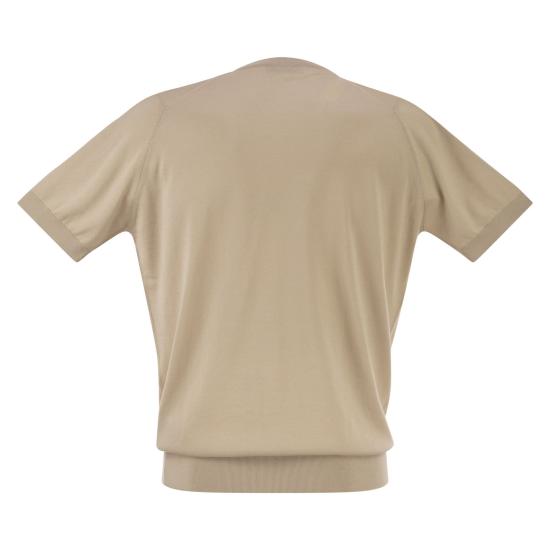26SS 존스메들리 반팔 티셔츠 KEMPTON BEIGE - JOHN SMEDLEY