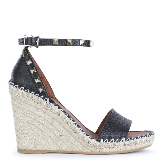 26FW 발렌티노 가라바니 샌들 9W2S0090 VTON02 NERO LIGHT CUIR NATURALE - VALENTINO GARAVANI