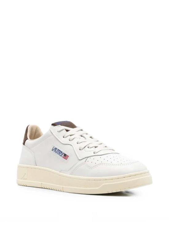 26FW 오트리 메달리스트 로우 스니커즈 AULMHJ03 LEA SUECOLLEG WHT CHOCOCHIP HJ03 - AUTRY