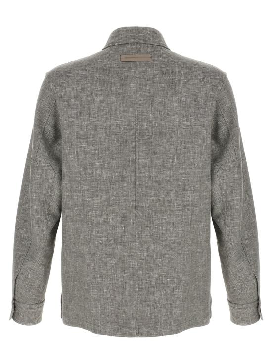 26SS 에르메네질도제냐 긴팔 셔츠 UHV22A3SOT6BN08262 - ERMENEGILDO ZEGNA