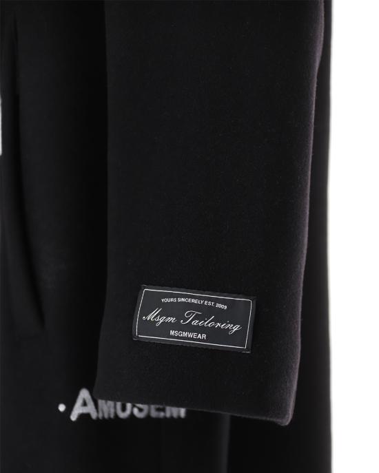  엠에스지엠 코트 3540MC01X 237600 99 NERO - MSGM