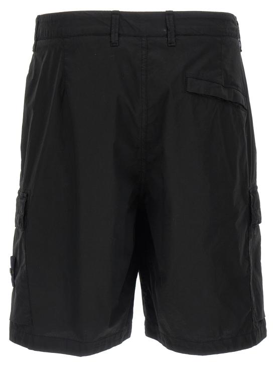 26SS 스톤 아일랜드 스트레치 코튼 텔라 파라슈트 카고 쇼츠 L1S15L100020S0003V0029 - STONE ISLAND