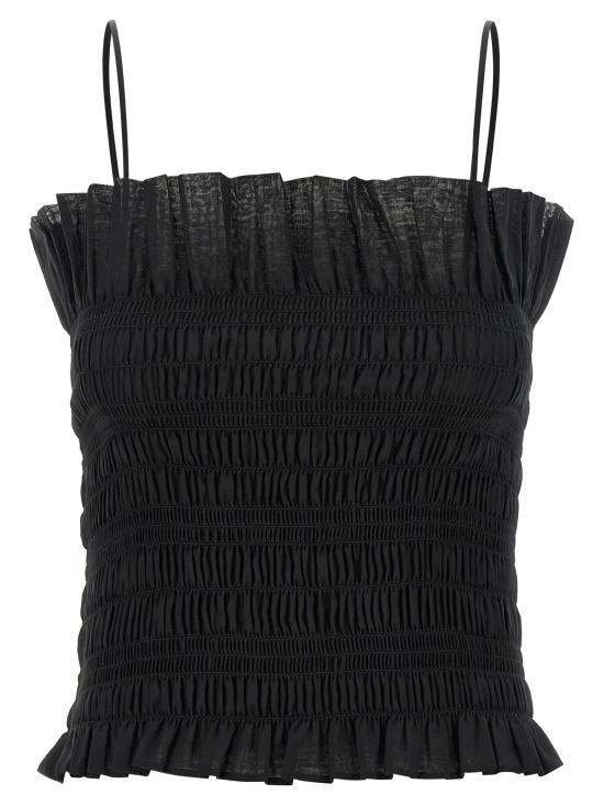 26SS 안다마네 민소매 티셔츠 TM190955ATNC108BLACK