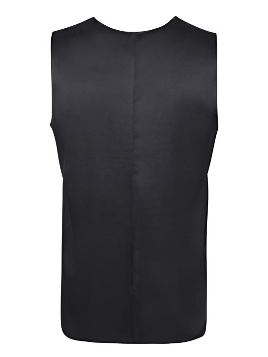 25SS 블랑카 비타 민소매 티셔츠 TAMAYA 7814 ONICE Black - BLANCA VITA