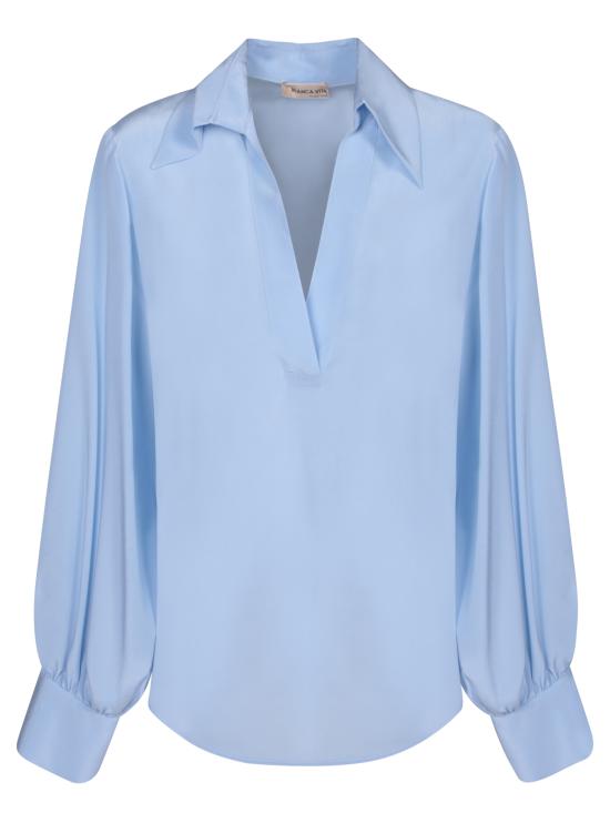 25FW 블랑카 비타 블라우스 BENJAMIN 7504 CELESTE Blue