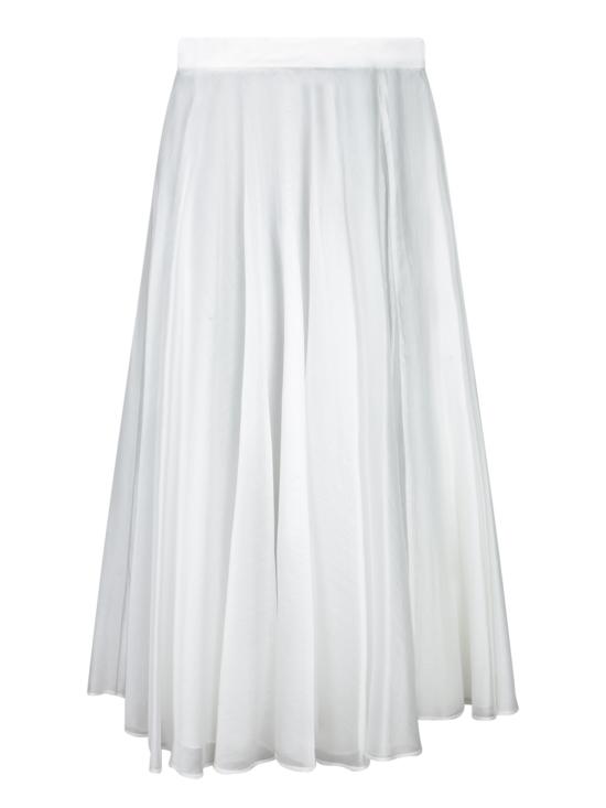25SS 블랑카 비타 롱 스커트 GAUDIA 1824 DIAMANTE White