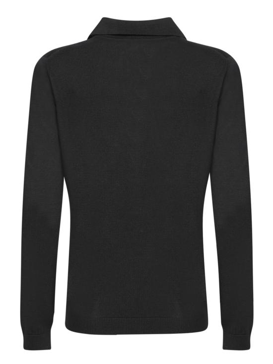 25FW 블랑카 비타 긴팔 티셔츠 54219 14202 099 Black - BLANCA VITA