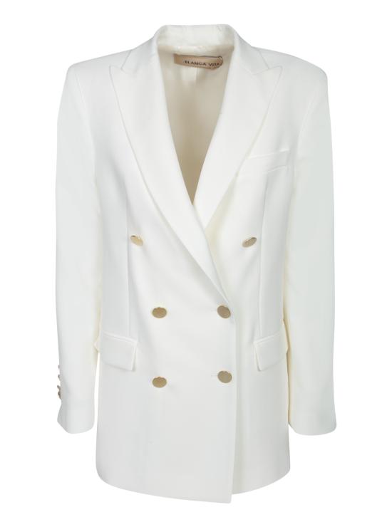 25SS 블랑카 비타 수트 자켓 GLIXIA 1352 DIAMANTE White
