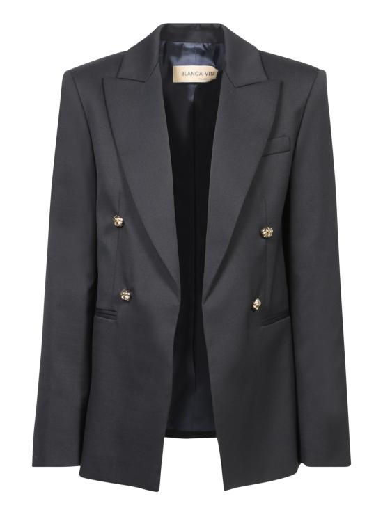 25FW 블랑카 비타 수트 자켓 GORIZIA 9034 TOPAZIO Blue
