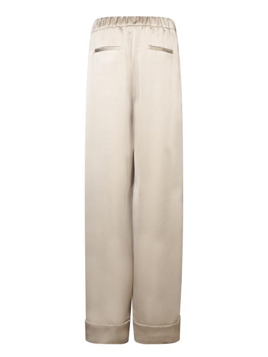 25FW 블랑카 비타 스트레이트 팬츠 PSIDIUM 1334 AGATA Beige - BLANCA VITA