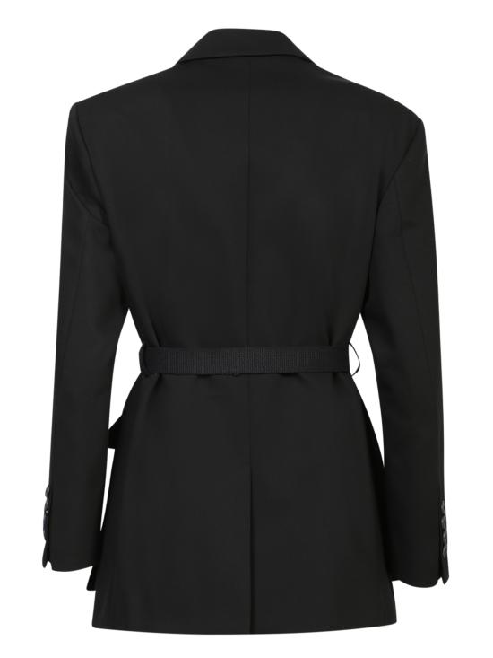 25FW 블랑카 비타 수트 자켓 GENOVA 0334 ONICE Black - BLANCA VITA