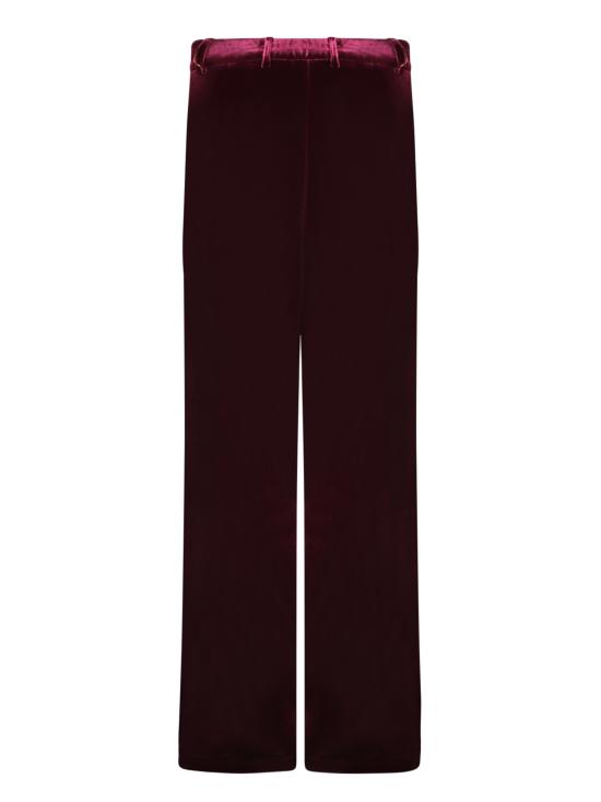 26FW 블랑카 비타 스트레이트 팬츠 PLETTRO 7461 VINO Bordeaux - BLANCA VITA