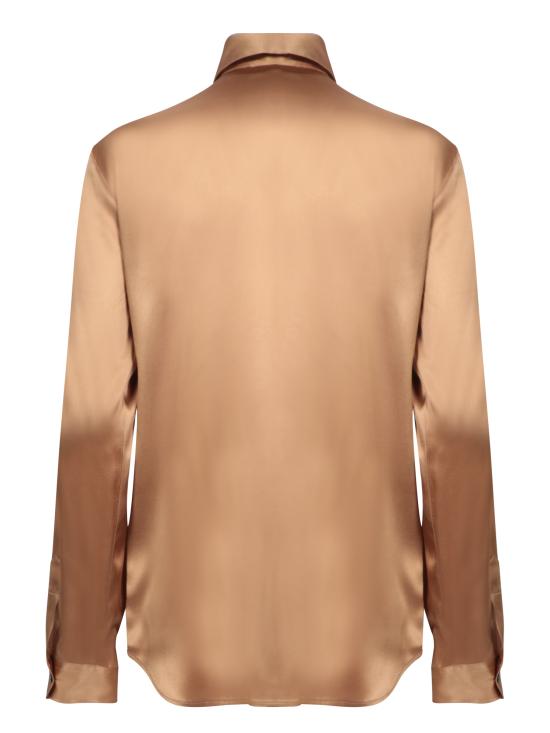 25FW 블랑카 비타 블라우스 CANAPA RASOSETA COGNAC Metallic - BLANCA VITA